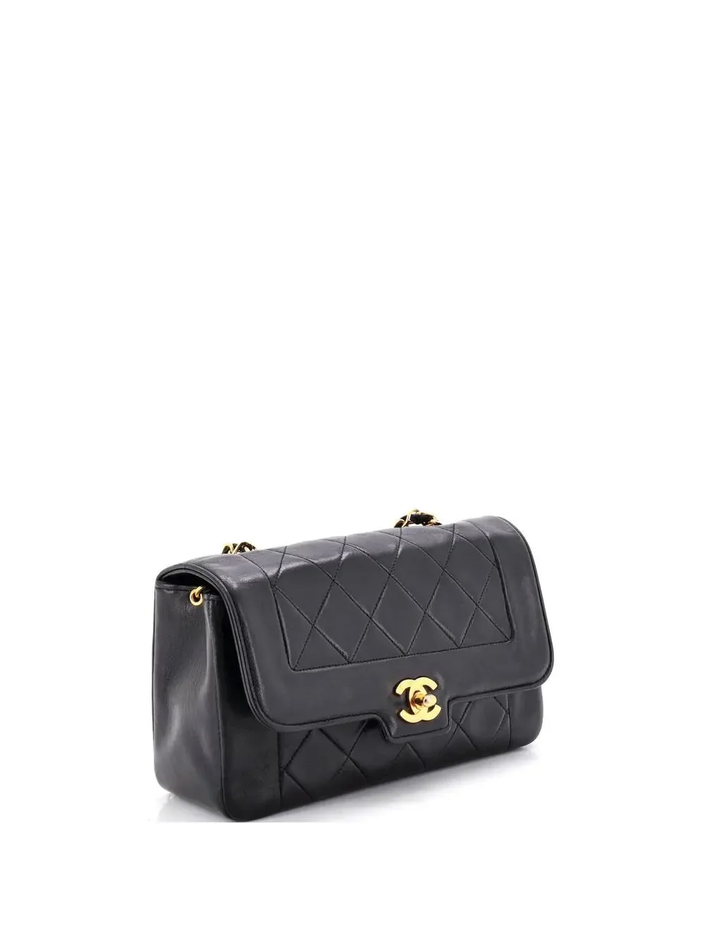 Chanel Vintage Cc Chain Flap Bag #290746C49B